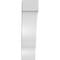 Ekena Millwork 4-in. W x 8-in. D x 16-in. H Balboa Architectural Grade PVC Knee Brace BRCP04X08X16BOA - alternate 4